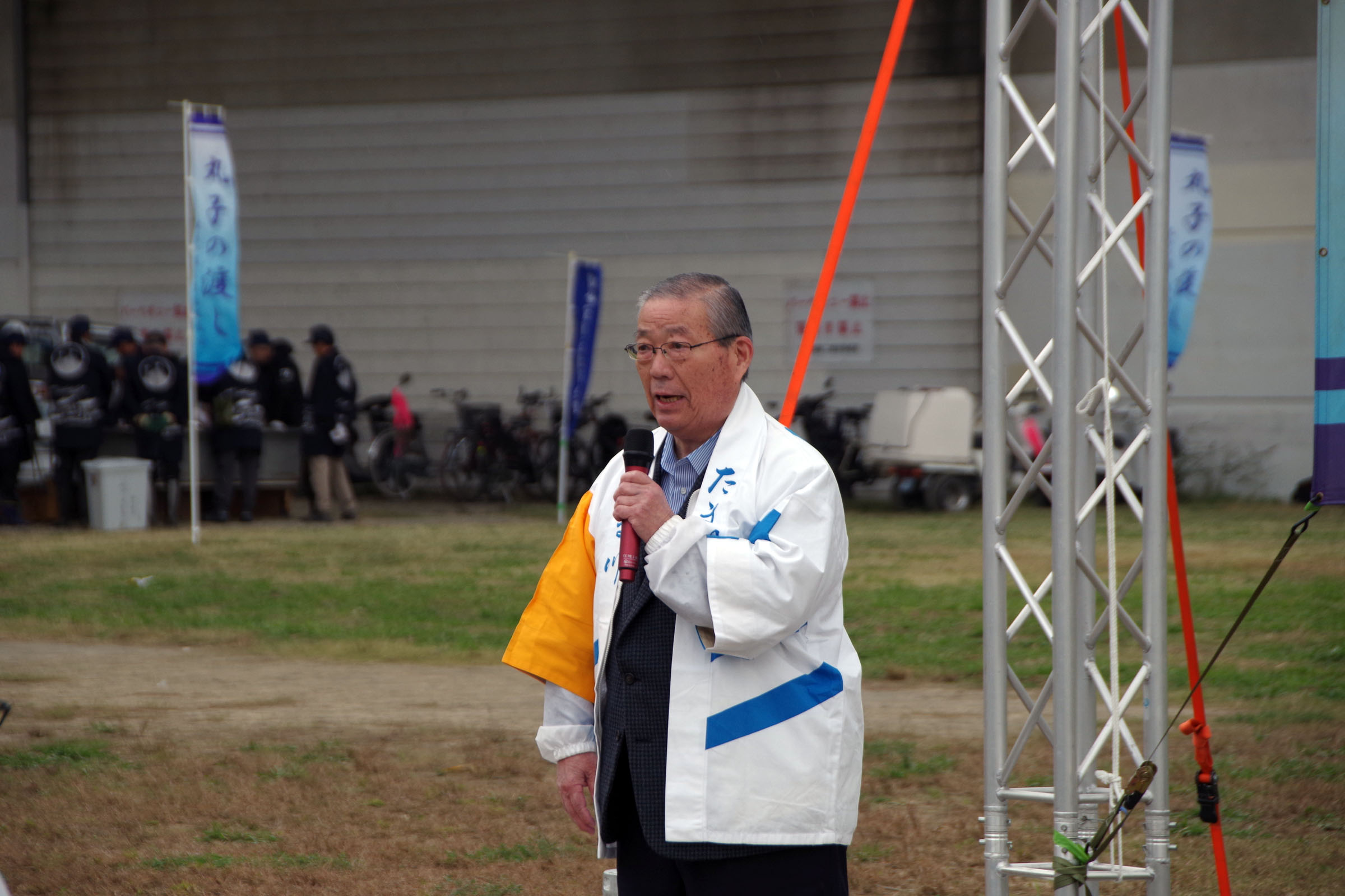 丸子の渡し祭り,多摩川で和むe体験