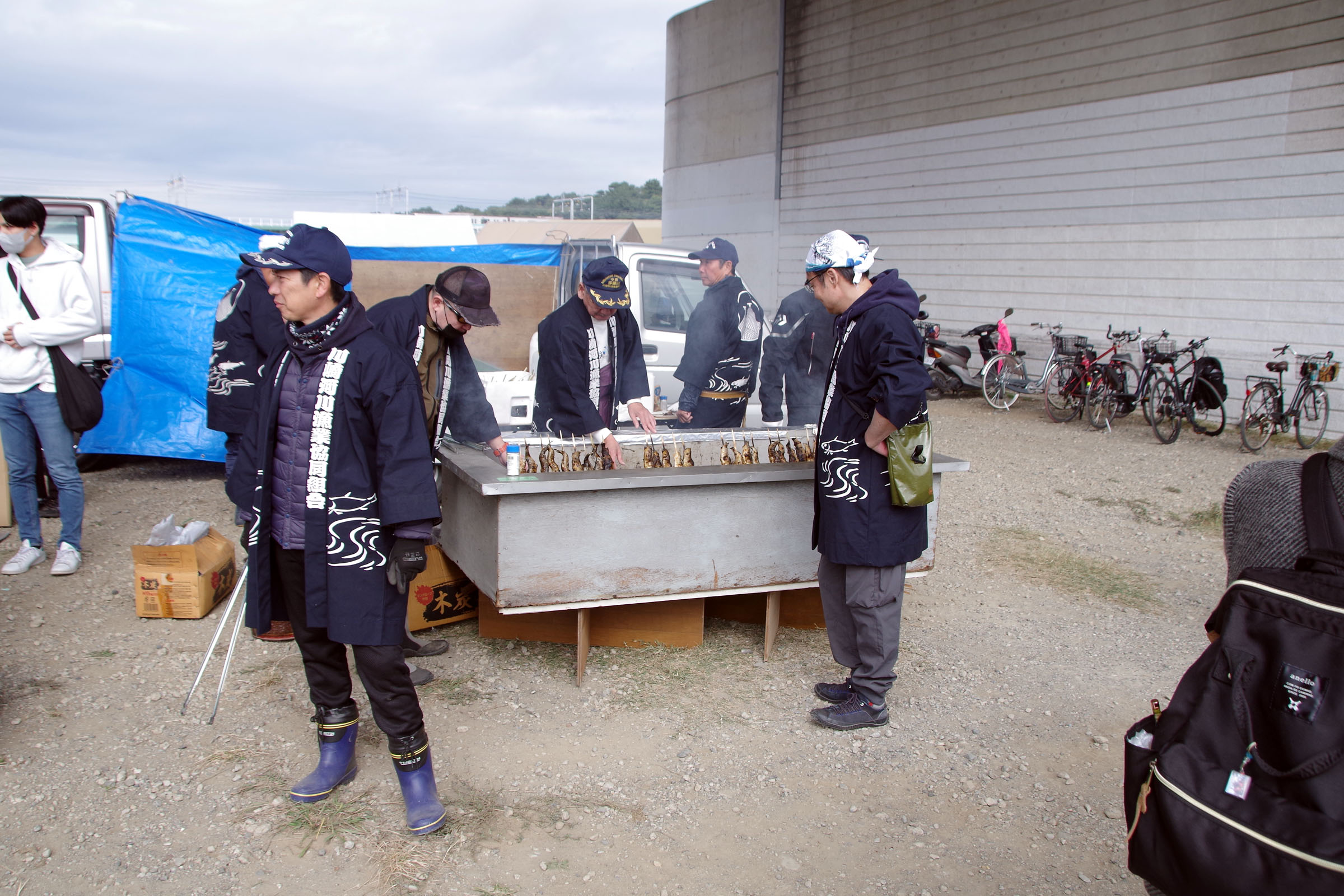 丸子の渡し祭り,多摩川で和むe体験