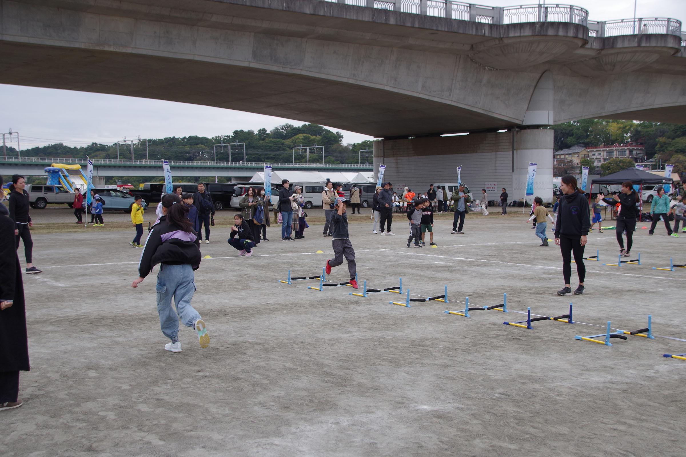 丸子の渡し祭り,多摩川で和むe体験