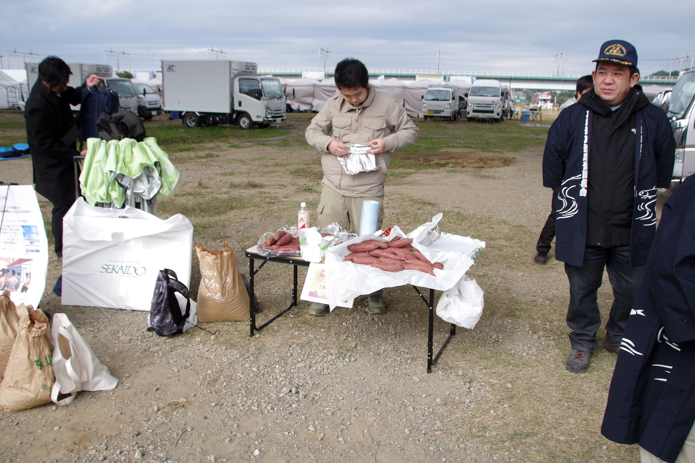 丸子の渡し祭り,多摩川で和むe体験