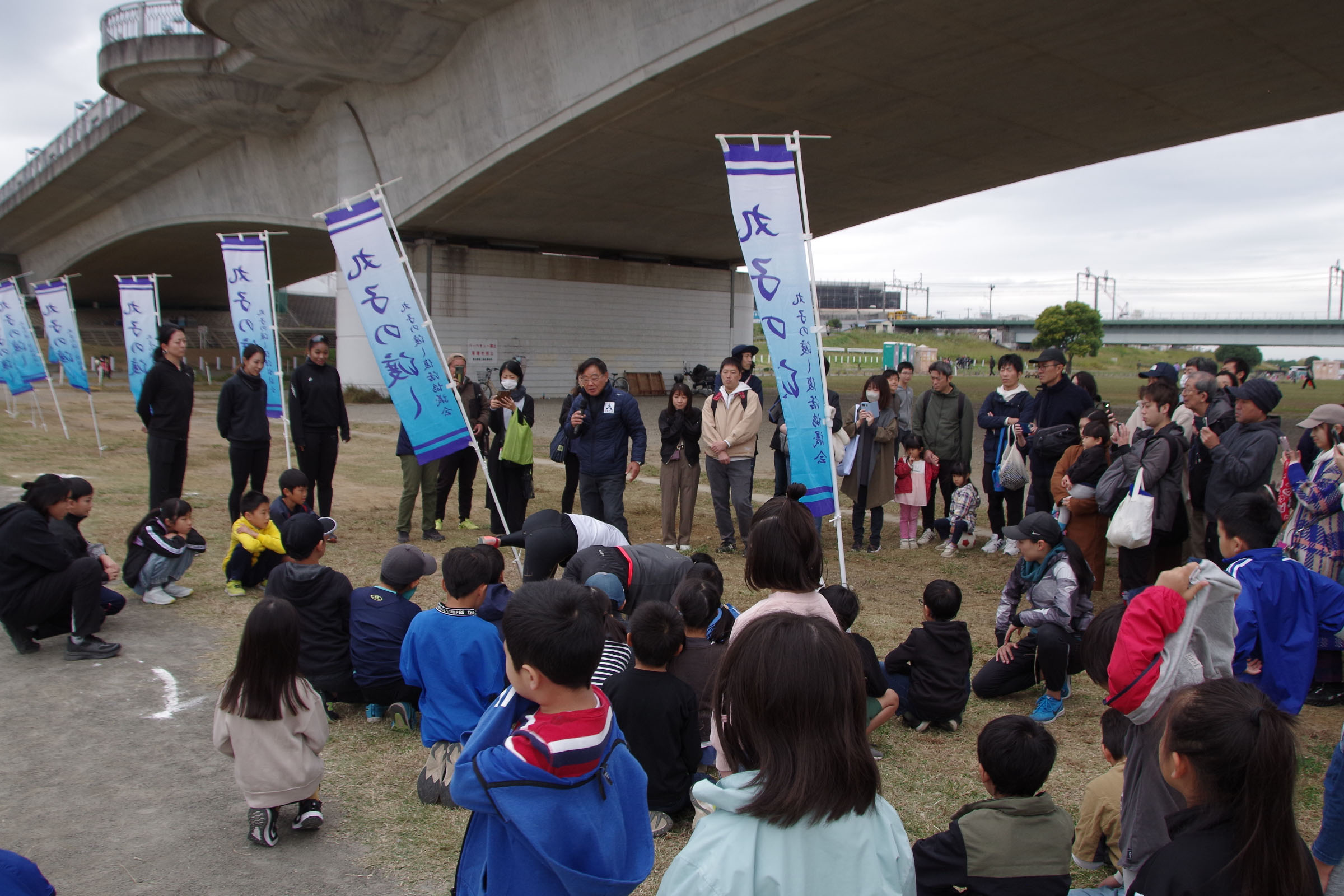 丸子の渡し祭り,多摩川で和むe体験