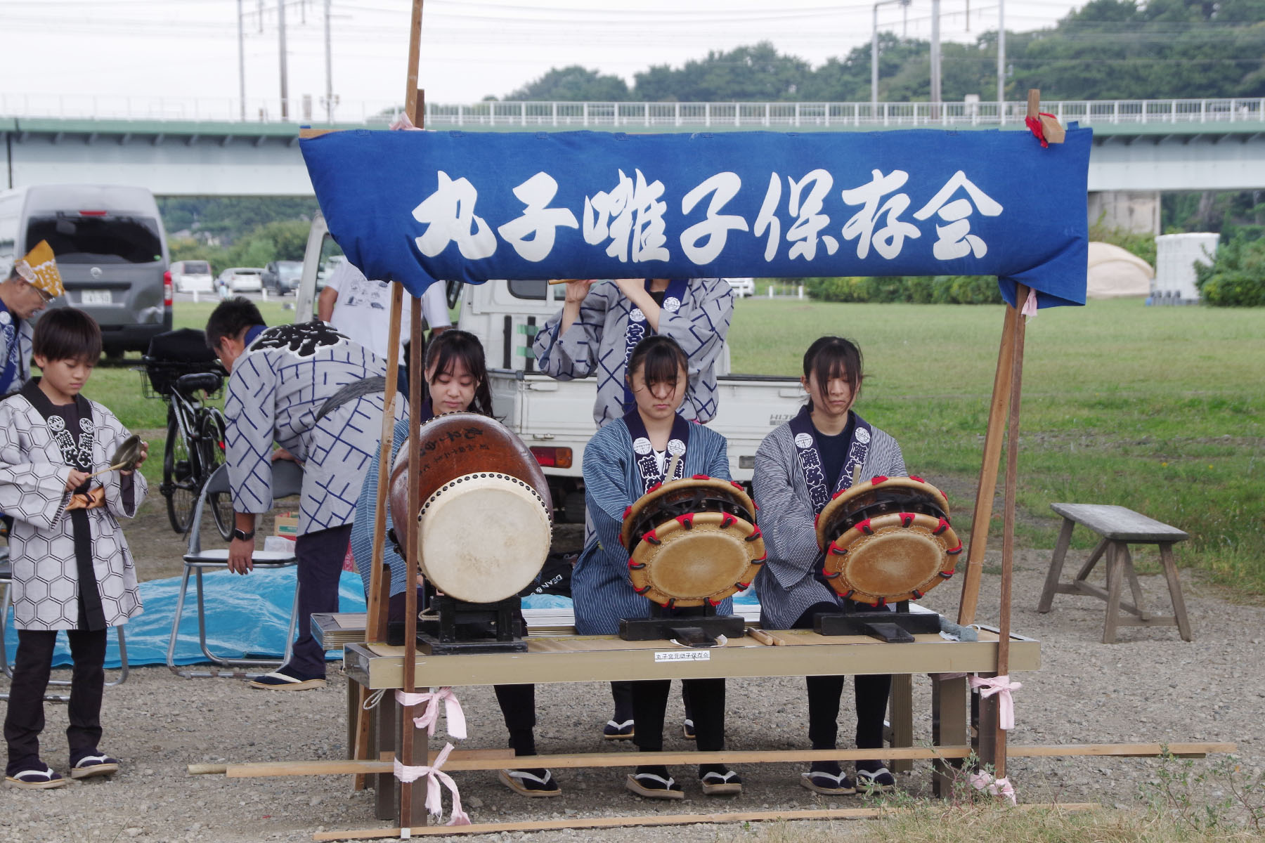 『丸子の渡しまつり』『多摩川で和むe(イー)体験』