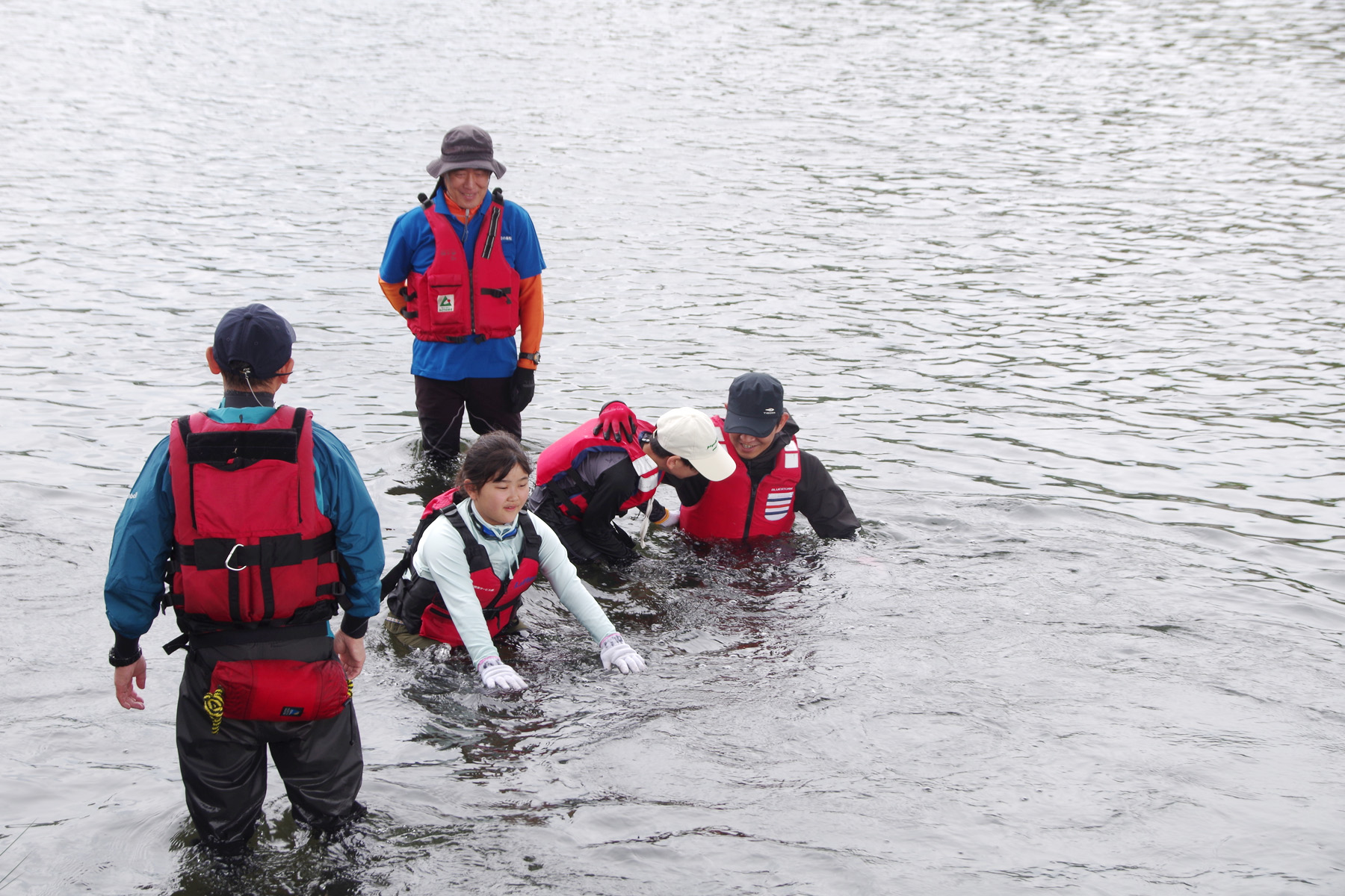 川の安全教室&カヌー体験