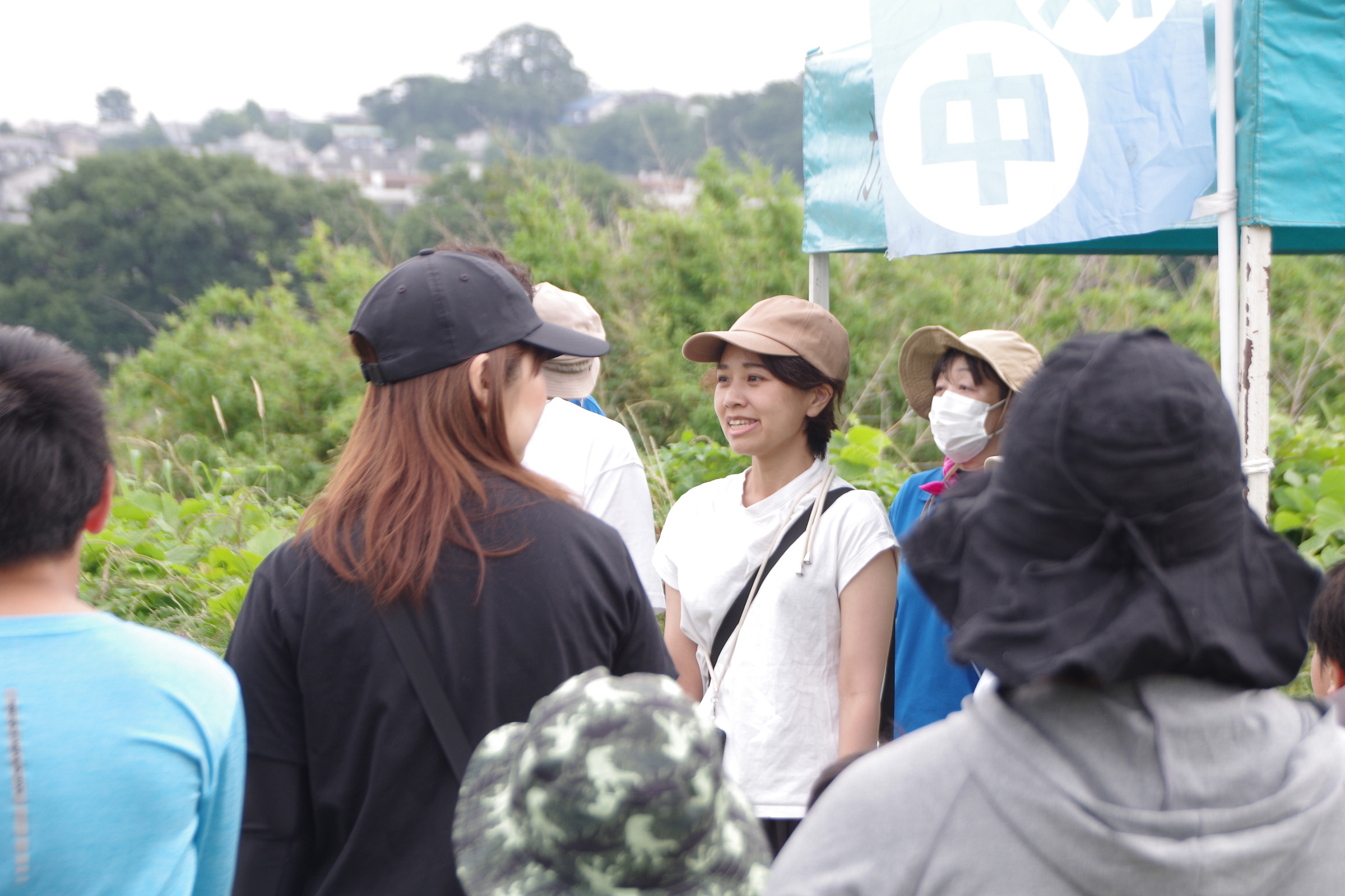 『川の生きもの観察会(ガサガサ)』