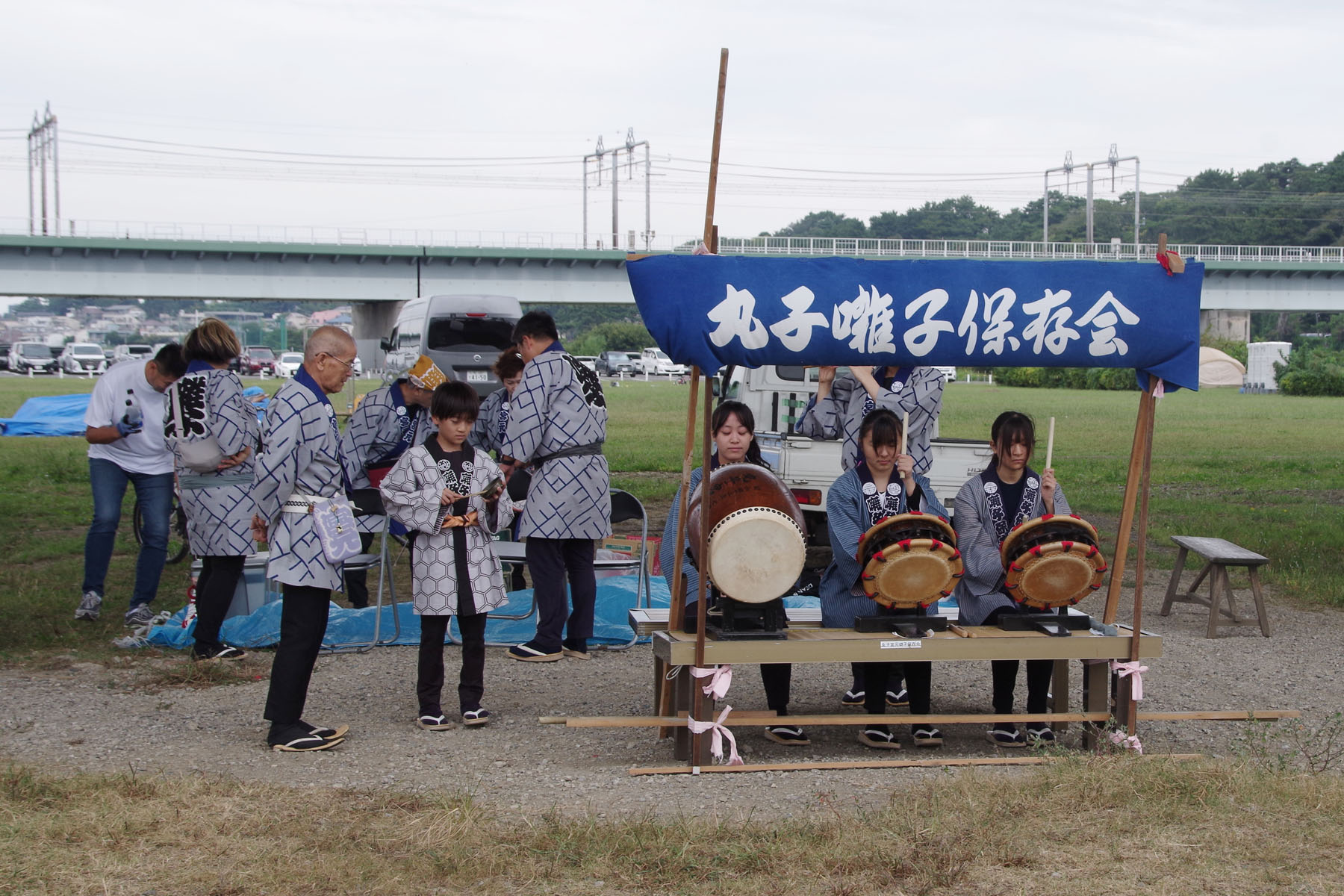 『丸子の渡しまつり』『多摩川で和むe(イー)体験』