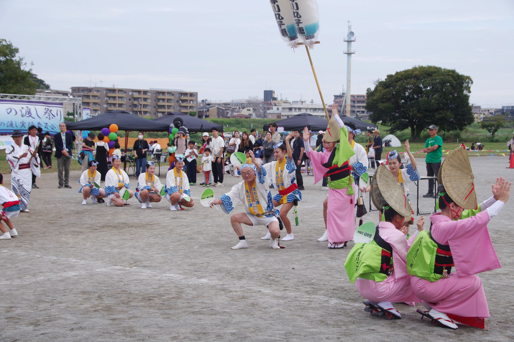 『丸子の渡しまつり』『多摩川で和むe(イー)体験』